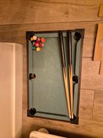 Mini Biljarttafel met Keus en Ballen, Ophalen of Verzenden, Gebruikt