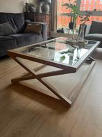 Mooie eiken salontafel, Ophalen, 100 tot 150 cm, 50 tot 100 cm, Minder dan 50 cm