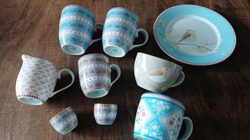 PIP servies, diverse onderdelen beschikbaar voor biedingen