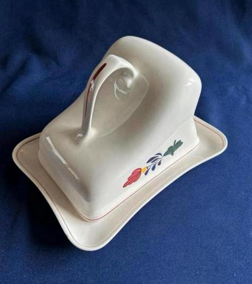 Boerenbont kaasstolp, Huis en Inrichting, Keuken | Servies, Boerenbont, Aardewerk, Ophalen of Verzenden
