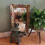 Lucky Vintage brocante bohemian spiegel met houten lijst, Minder dan 50 cm, Gebruikt, ., Lucky Vintage