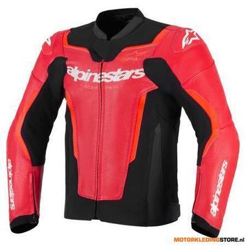 Alpinestars GP Force V2 Airflow Leren Motorjas, Rood beschikbaar voor biedingen