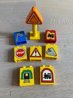 Duplo: 8 verkeersborden, Ophalen of Verzenden, Duplo