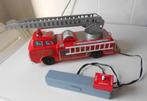 TM – Toys vintage blikken brandweerauto / ladderwagen ., Ophalen of Verzenden
