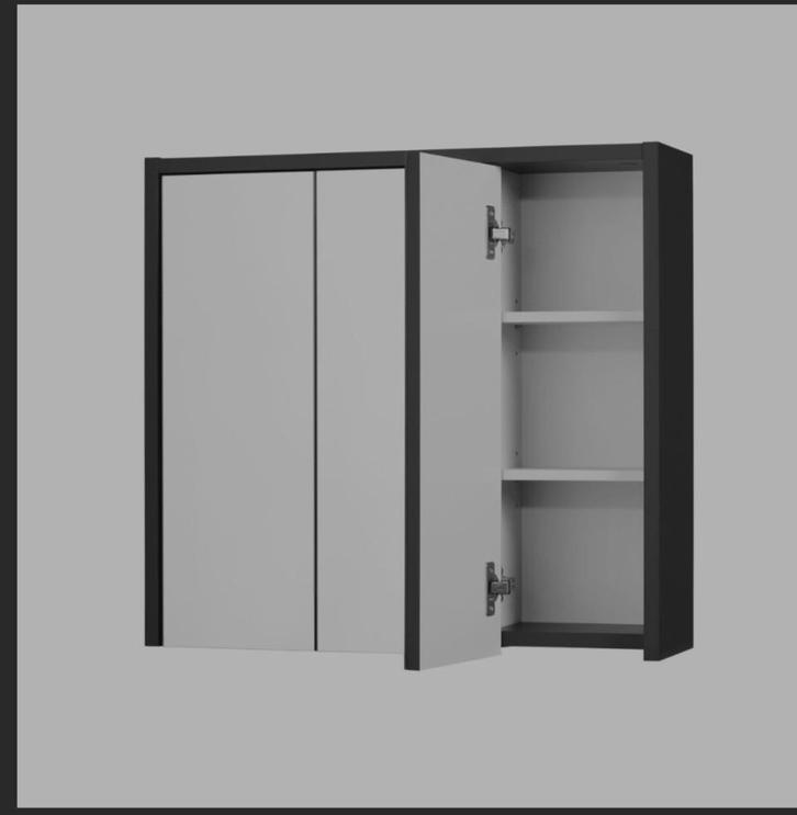 Spiegelkast Badkamer - nieuw, Huis en Inrichting, Badkamer | Badkamermeubels, Nieuw, Spiegelkast, Minder dan 100 cm, 50 tot 100 cm