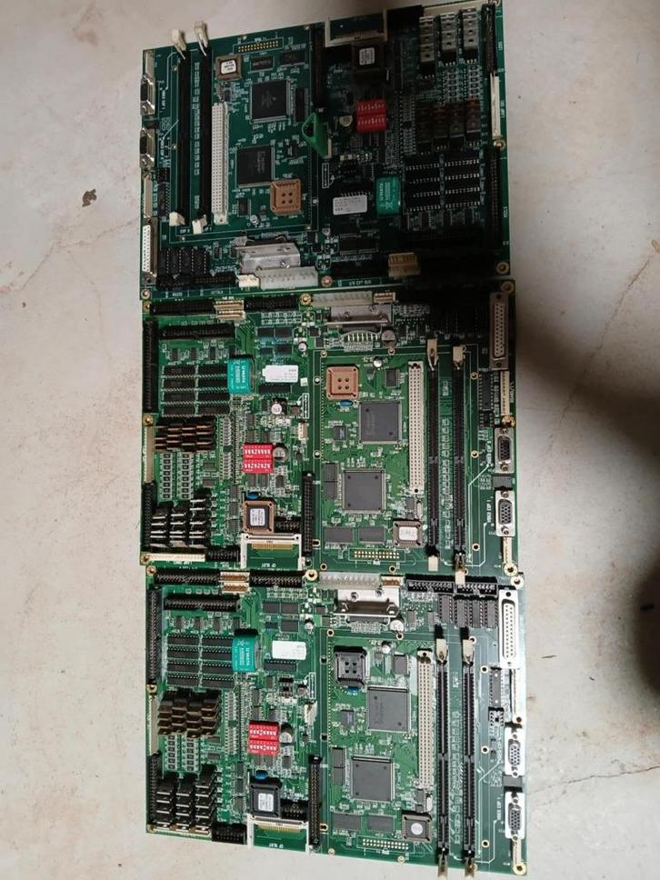 pluto 6 printplaten 3 stuks werking onbekend, Verzamelen, Automaten | Gokkasten en Fruitautomaten, Gebruikt, Euro, Ophalen of Verzenden