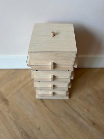 Houtwn kaartmolen voor mini kaartjes beschikbaar voor biedingen