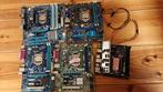 Intel LGA desktop moederborden Reserve/Voor onderdelen, DDR3, Ophalen of Verzenden, Micro-ATX, Niet werkend