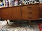 Vintage Side/Board/Dressoir 150x40x78 hoog., Huis en Inrichting, Kasten | Dressoirs, Ophalen, Gebruikt, 100 tot 150 cm, Sixties
