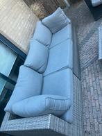 Loungebank met kussens, Tuin en Terras, Tuinsets en Loungesets, Ophalen, Gebruikt, Bank, 3 zitplaatsen