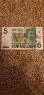 5 gulden biljet unc, Postzegels en Munten, Bankbiljetten | Nederland, Ophalen of Verzenden