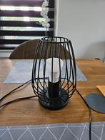 EGLO Zwart industriële tafellamp, Minder dan 50 cm, Ophalen of Verzenden, Zo goed als nieuw