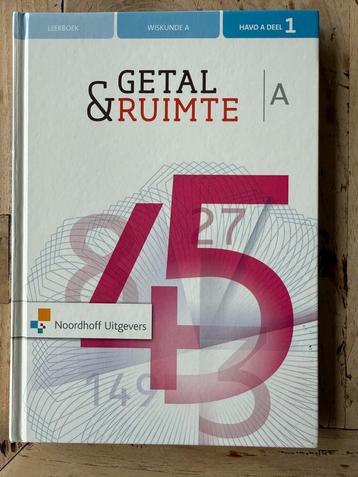 Getal & Ruimte wiskunde A HAVO deel 1,2 en 3 + uitwerkingen beschikbaar voor biedingen