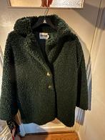 Donkergroene Teddy Winterjas L-XL, Kleding | Dames, Jassen | Winter, Ophalen of Verzenden, Zo goed als nieuw, Maat 38/40 (M), Groen