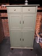 ruime groene kast, Huis en Inrichting, Kasten | Kledingkasten, Ophalen, Gebruikt, 50 tot 100 cm, 150 tot 200 cm