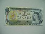 449. Canada, 1 dollar 1973 Queen Elizabeth II., Verzenden, Noord-Amerika, Los biljet