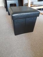 Hooker voetbank opberg leder - nieuw, Huis en Inrichting, Ophalen, Minder dan 50 cm, Nieuw, Minder dan 50 cm