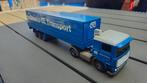 TEKNO Volvo F1020 2 as Trekker met 3 as Huifoplegger, Hobby en Vrije tijd, Modelauto's | 1:50, Ophalen of Verzenden, Gebruikt