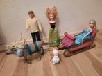 Barbie Frozen set, Kinderen en Baby's, Ophalen of Verzenden, Zo goed als nieuw, Barbie