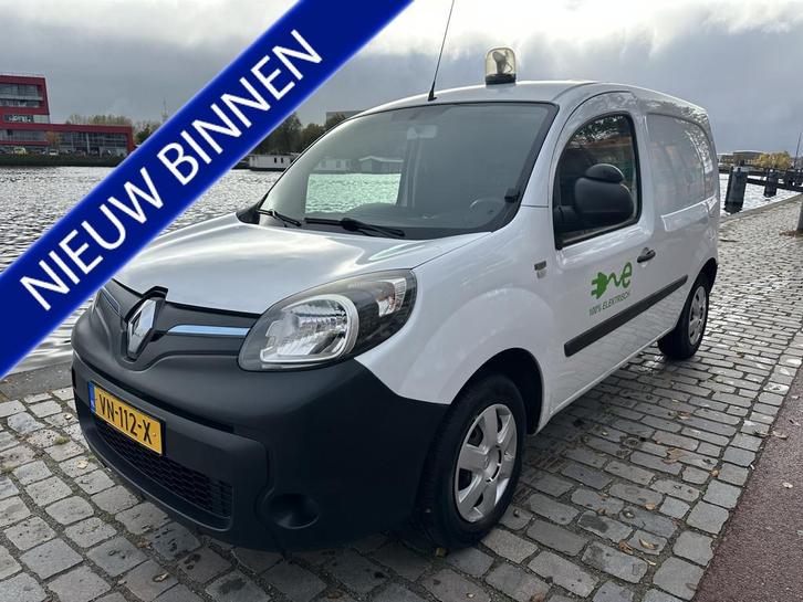Renault Kangoo Express Z.E. (inc Accu) volledig elektrisch!, Auto's, Bestelauto's, Bedrijf, Te koop, ABS, Airconditioning, Alarm