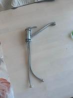 Gebruikte Wastafelkraan - Chroom, Ophalen of Verzenden, Gebruikt, Chroom, Kraan