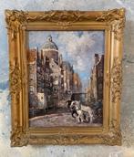 H. Bogman jr. – Amsterdamse gracht met paard en wagen, Ophalen