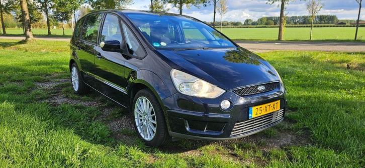 Ford S-Max 2.0 16V 107KW 2007 Blauw 7 zitter trekhaak airco, Auto's, Ford, Particulier, S-Max, ABS, Airbags, Airconditioning, Boordcomputer