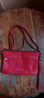 Rood leren tasje merk GIO & GINI, Ophalen of Verzenden