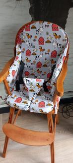 Vintage kinderstoel met tafelblad, Kinderen en Baby's, Kinderstoelen, Ophalen, Gebruikt, Overige typen, Stoelverkleiner