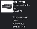Friheten Sofa IKEA new pickup only, assembled, Tickets en Kaartjes, Kortingen en Cadeaubonnen, Eén persoon, Cadeaubon, Overige typen