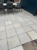 Stenen 40x40, Tuin en Terras, Tegels en Klinkers, Ophalen, Gebruikt, 10 m² of meer, Beton