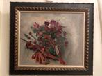 Germ de Jong “Stilleven van bloemenboeket”, Antiek en Kunst, Ophalen