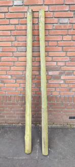 Boompalen - 2 stuks, Tuin en Terras, Ophalen, Gebruikt, Minder dan 180 cm, Palen