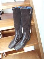 JR Shoes bruine leren laarzen 39, Kleding | Dames, Hoge laarzen, Bruin, Zo goed als nieuw, JR Shoes