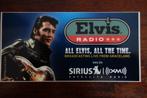 Kaart Elvis Presley Radio Sirius Memphis, Verzamelen, Ophalen of Verzenden, Zo goed als nieuw, Foto of Kaart