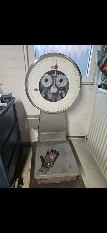 Oude Berkel Weegschaal 100kg - Werkend! beschikbaar voor biedingen