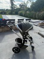 Joolz Day 3 Groen - Kinderwagen/Buggy, Kinderen en Baby's, Kinderwagens en Combinaties, Gebruikt, Verstelbare duwstang, Combiwagen
