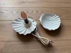 Vintage Schelpvormige Lamp, Ophalen of Verzenden, Minder dan 50 cm