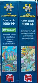 Jan van Haasteren Puzzels - Camping & Ballon Festival, Ophalen, 500 t/m 1500 stukjes, Zo goed als nieuw, Legpuzzel