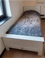 1persoonsbed Coming kids New Basic 90 x 200 wit, Huis en Inrichting, Slaapkamer | Bedden, 90 cm, Gebruikt, Eenpersoons, Wit