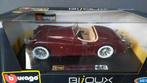 Jaguar XK 120 Roadster Red 1:24 Bburago Burago Pol, Hobby en Vrije tijd, Modelauto's | 1:24, Verzenden, Nieuw, Auto, Bburago
