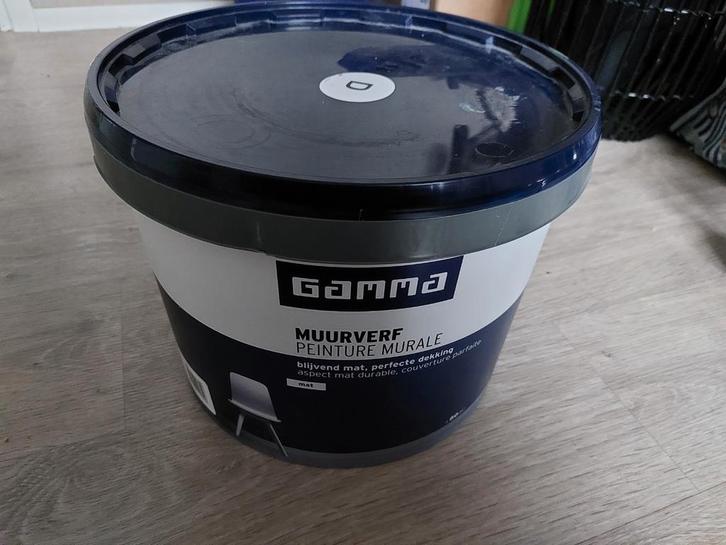 Muurverf Wintergreen, Doe-het-zelf en Verbouw, Verf, Beits en Lak, Zo goed als nieuw, Ophalen