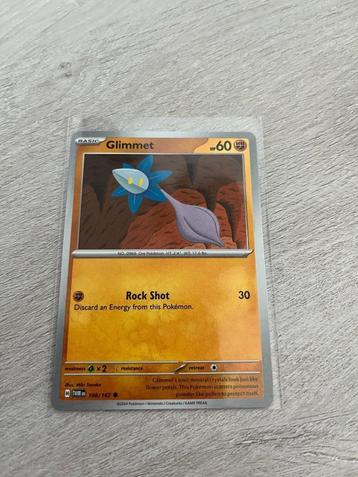 Glimmet 108/167 Twilight Masquerade - Pokémon Kaart beschikbaar voor biedingen