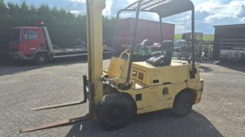 Hyster diesel heftruck 2,5 ton en Linde 2,5 ton lpg beschikbaar voor biedingen