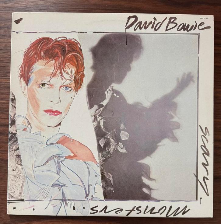 David Bowie – Scary Monsters, Cd's en Dvd's, Vinyl | Rock, Gebruikt, Poprock, Overige formaten, Ophalen of Verzenden
