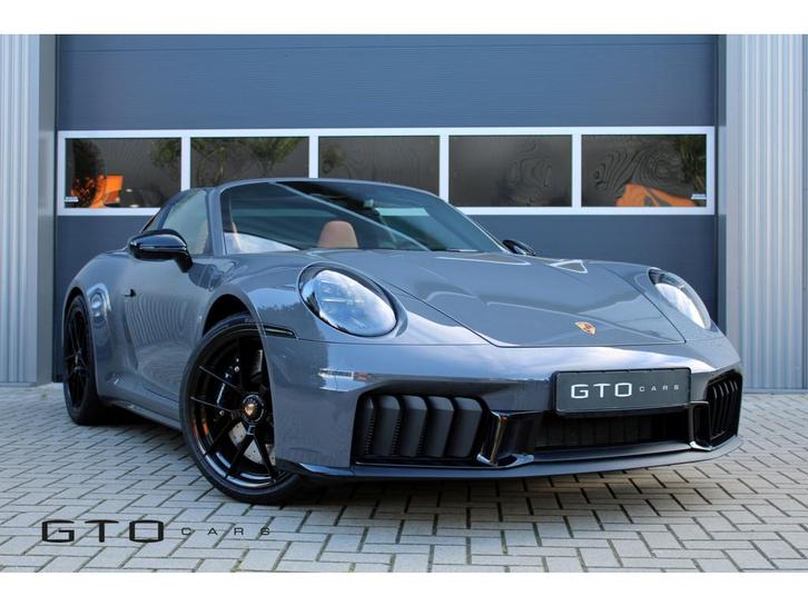 Porsche 911 992.2 Targa 4 GTS Sportdesign/Slate Grey/930 Pak, Auto's, Porsche, Bedrijf, Te koop, 4x4, ABS, Achteruitrijcamera