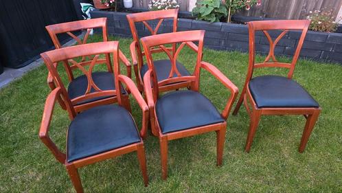 4 hotel kwaliteit stoelen met armleuning +1bonus, Antiek en Kunst, Antiek | Meubels | Stoelen en Banken, Ophalen of Verzenden