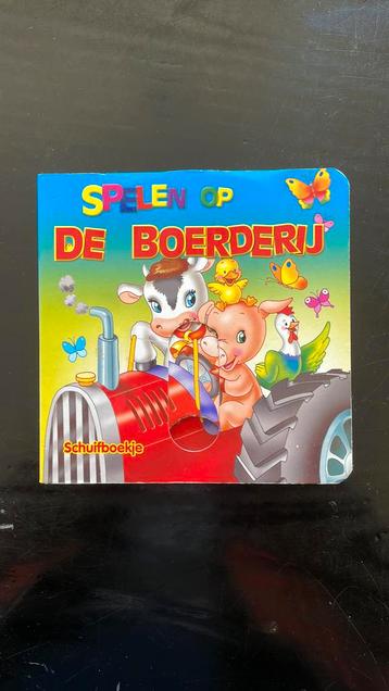 SPELEN OP DE BOERDERIJ SCHUIFBOEKJE