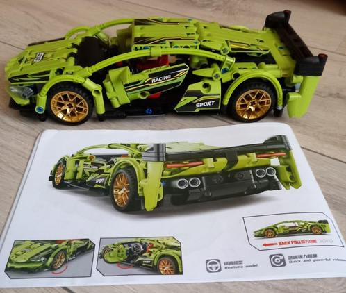 Technics Lamborghini Blocks pull back car (53), Kinderen en Baby's, Speelgoed | Bouwstenen, Zo goed als nieuw, Overige merken