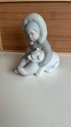 Lladro eskimo met ijsbeer, Verzamelen, Ophalen of Verzenden, Zo goed als nieuw